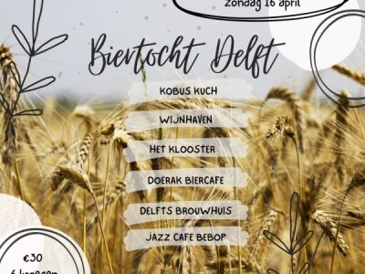 Delftse Biertocht 15 & 16 april